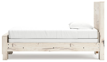 Lawroy Light Natural Twin Panel Bed - B2310B15