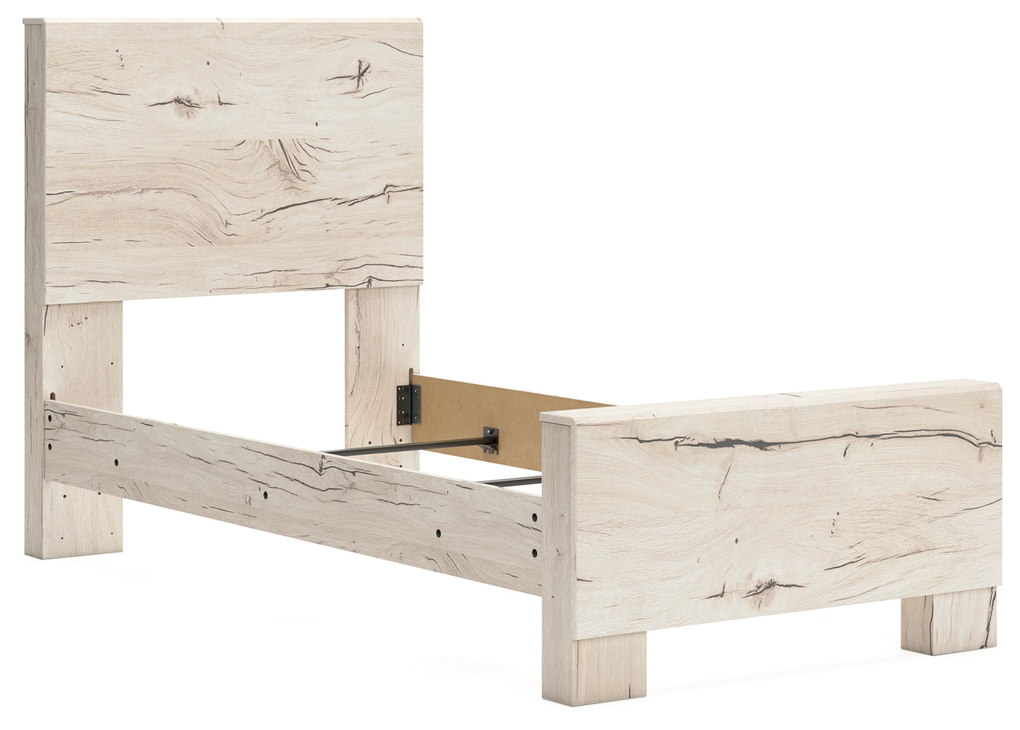Lawroy Light Natural Twin Panel Bed - B2310B15