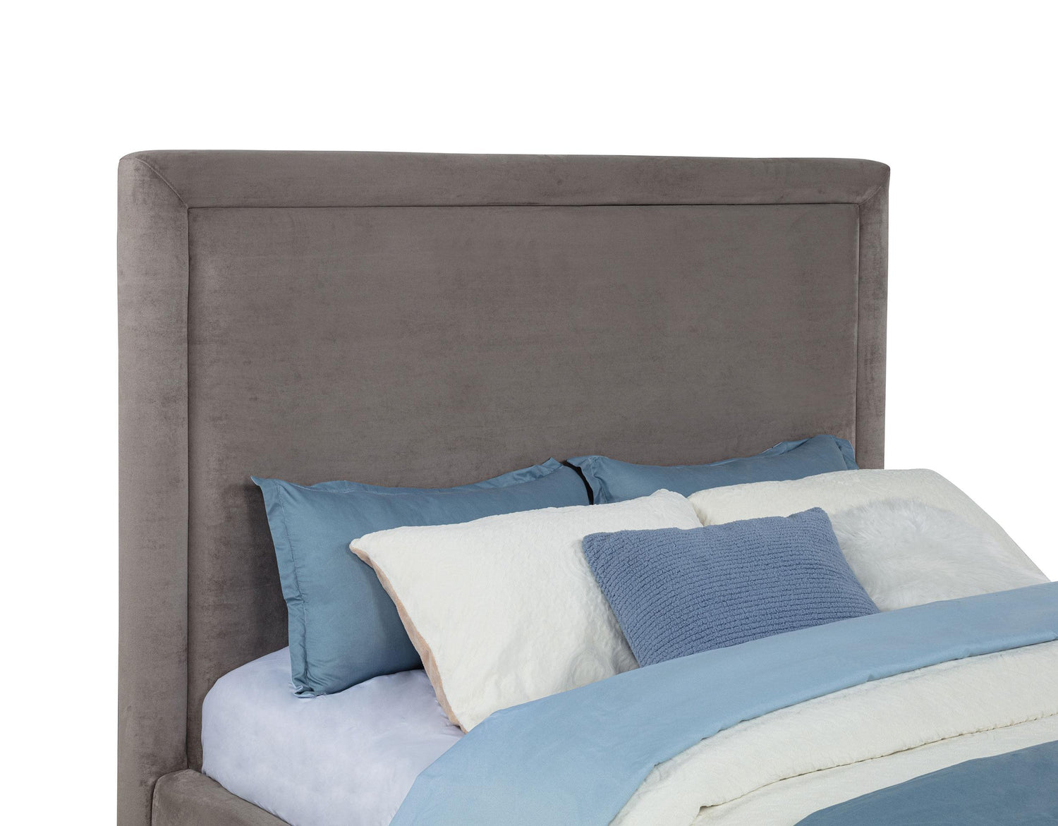 Lawson 55-inch Upholstered Eastern King Platform Bed Mushroom - 315835MKE