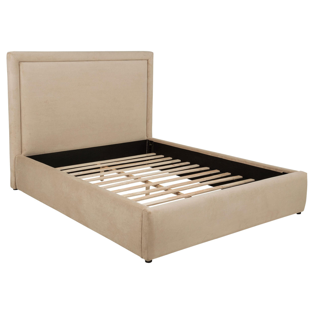 Lawson 55-inch Upholstered Eastern King Platform Bed Saddle - 315835LKE