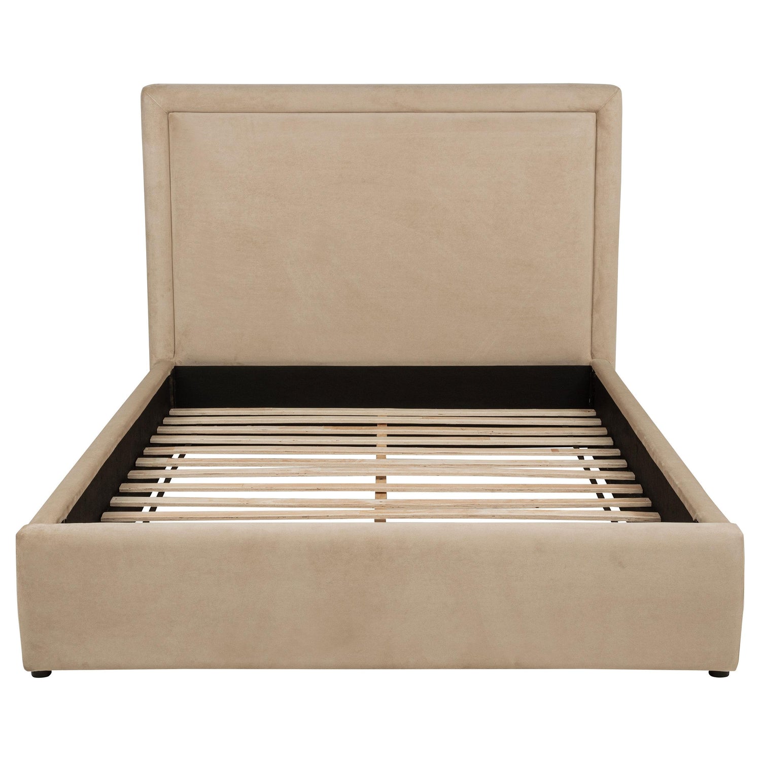 Lawson 55-inch Upholstered Eastern King Platform Bed Saddle - 315835LKE