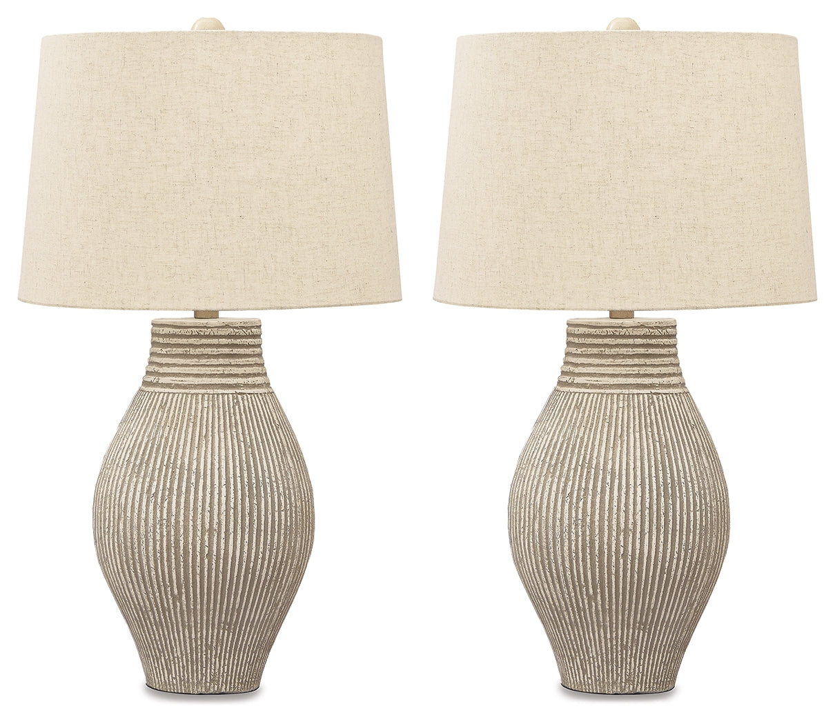 Layal Beige Table Lamp (Set of 2) - L235634X2
