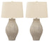 Layal Beige Table Lamp (Set of 2) - L235634X2