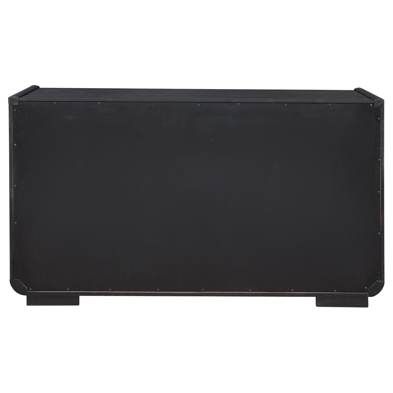 Leandro 2-drawer Dining Sideboard Server Burnished Black - 115395