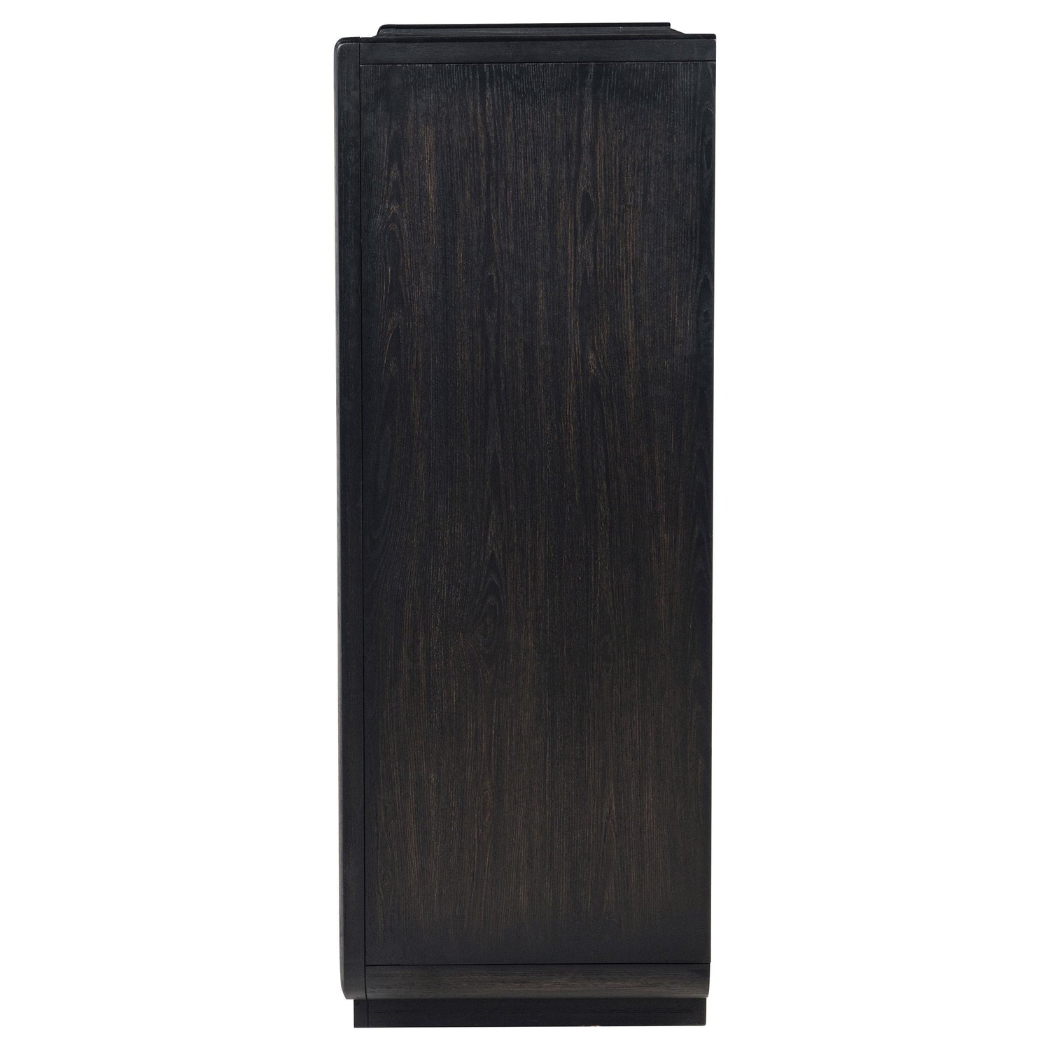 Leandro 5-drawer Bedroom Chest of Drawers Burnished Black - 222495