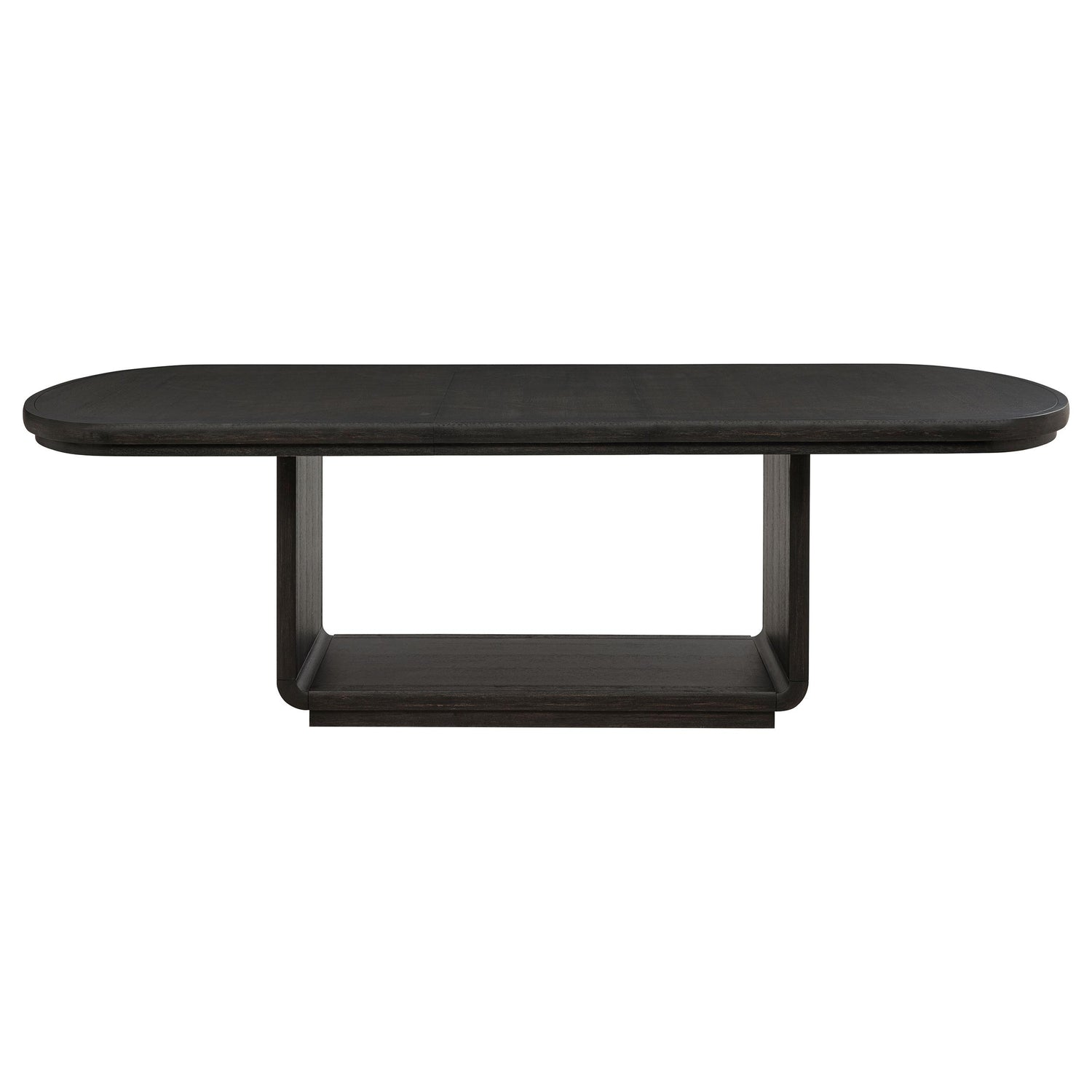 Leandro 78-inch Extension Dining Room Table Burnished Black - 115391