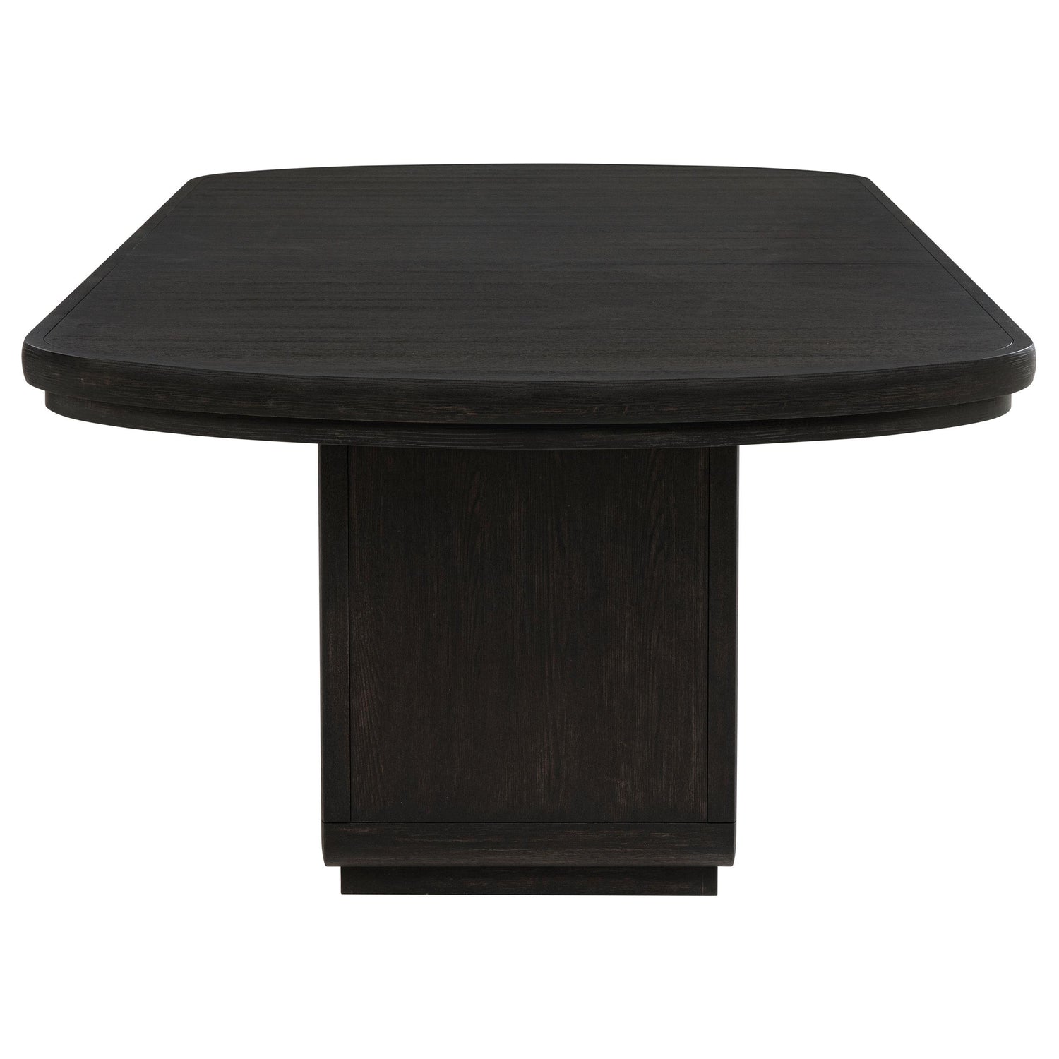 Leandro 78-inch Extension Dining Room Table Burnished Black - 115391