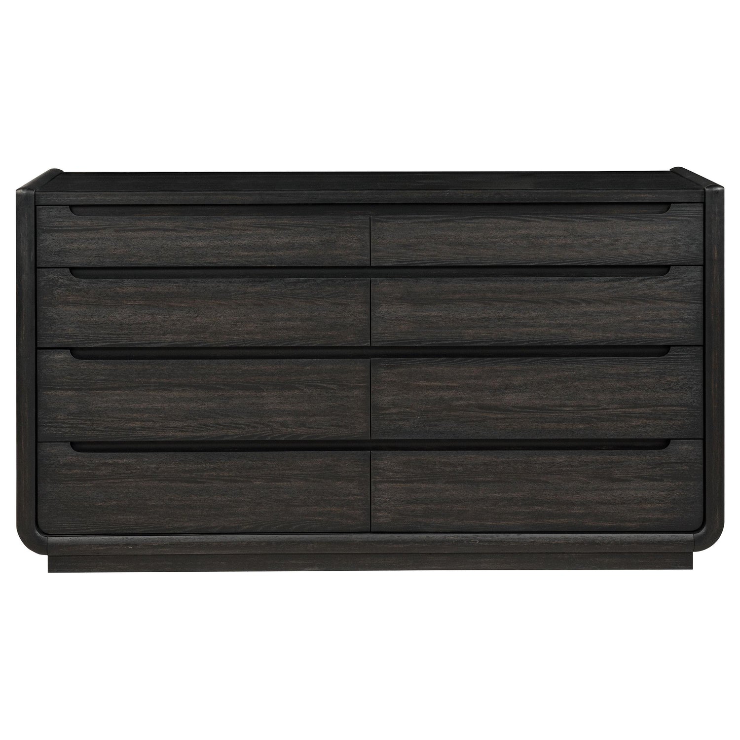 Leandro 8-drawer Bedroom Dresser Cabinet Burnished Black - 222493
