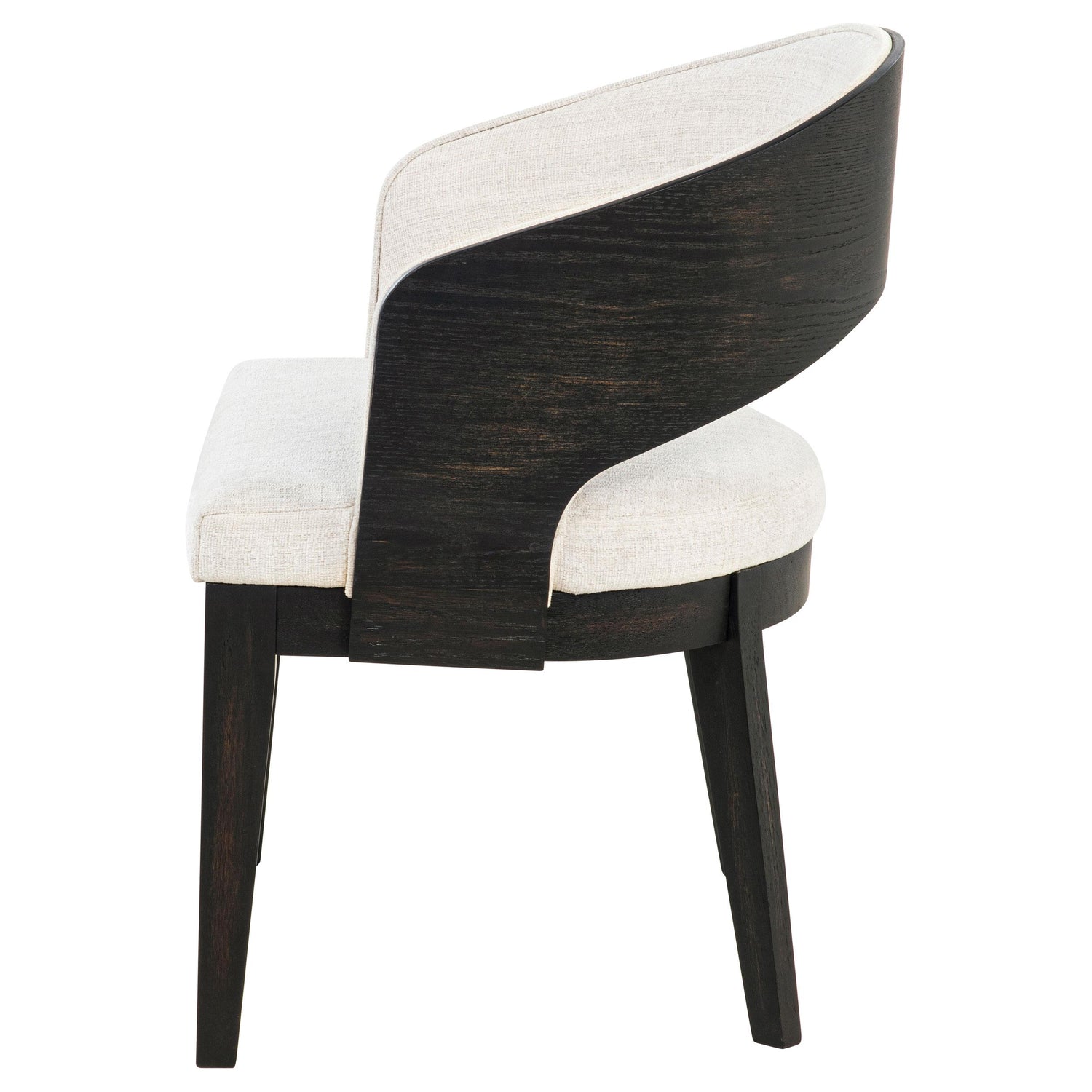 Leandro Upholstered Dining Arm Chair Cream (Set of 2) - 115393