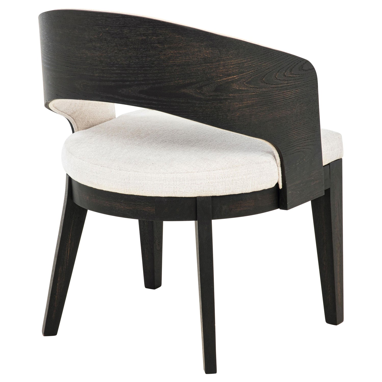 Leandro Upholstered Dining Arm Chair Cream (Set of 2) - 115393