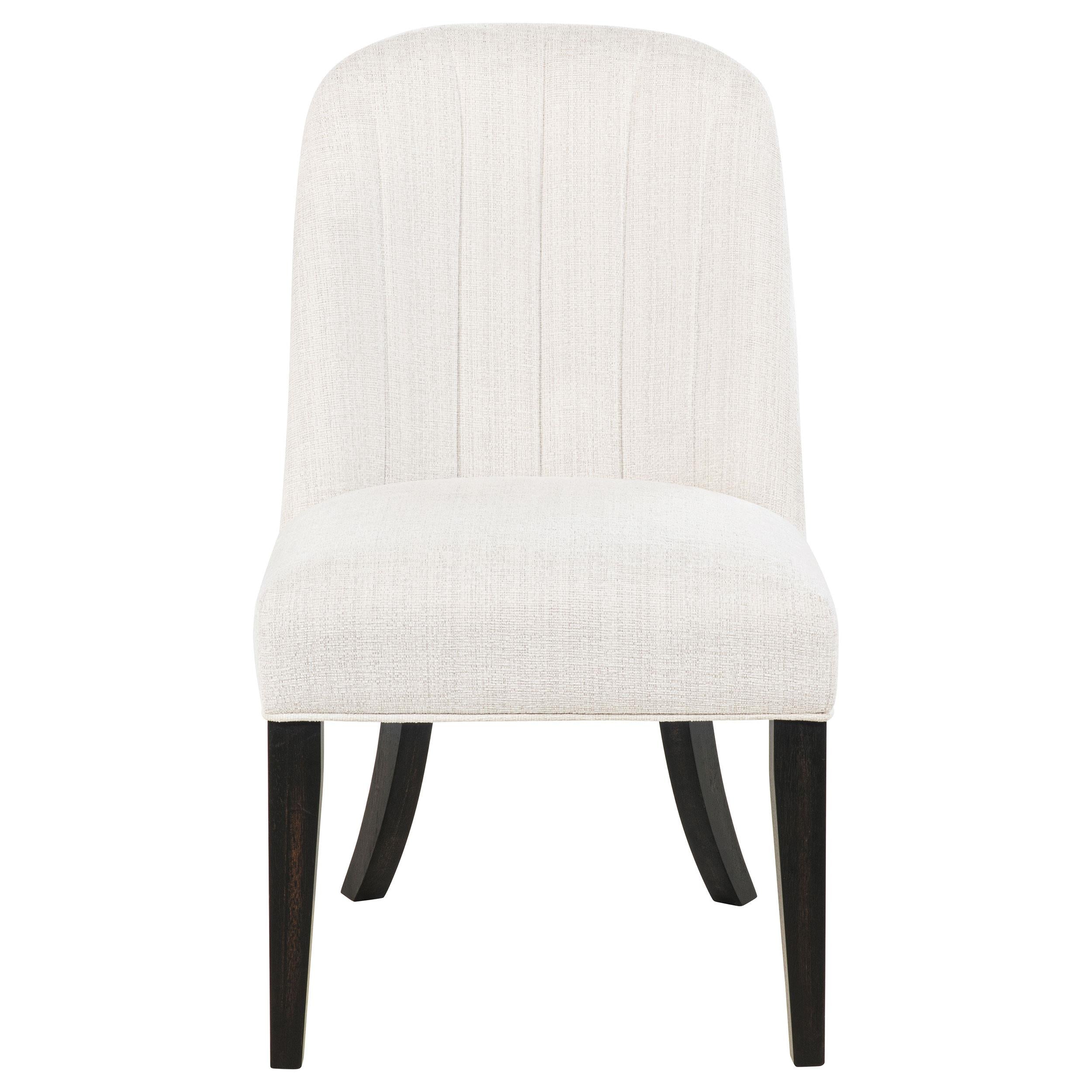 Leandro Upholstered Dining Side Chair Cream (Set of 2) - 115392