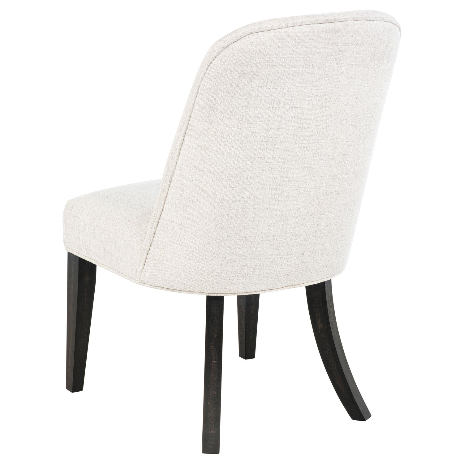 Leandro Upholstered Dining Side Chair Cream (Set of 2) - 115392