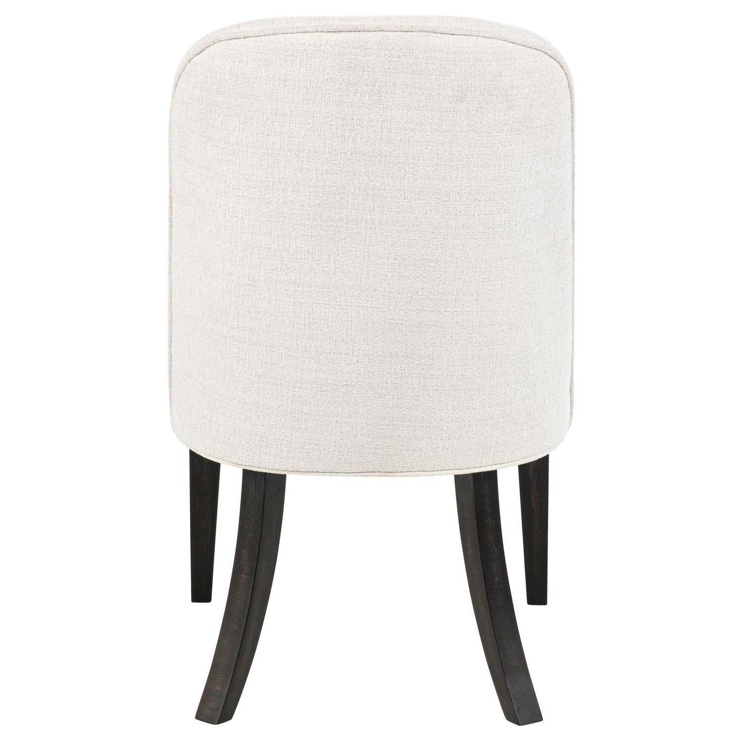Leandro Upholstered Dining Side Chair Cream (Set of 2) - 115392
