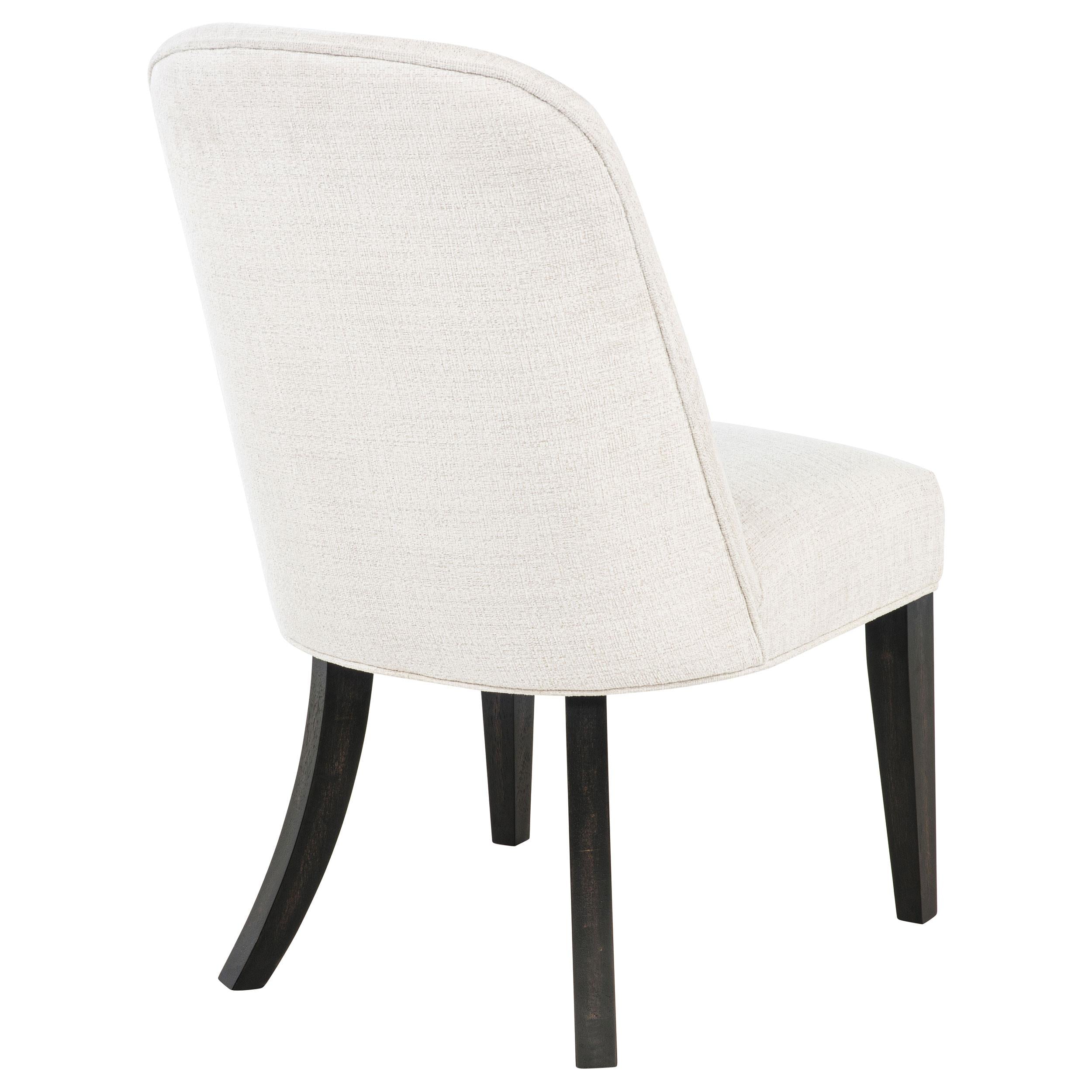 Leandro Upholstered Dining Side Chair Cream (Set of 2) - 115392
