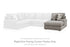 Lindon Smoke Right-Arm Facing Corner Chaise - 8470417