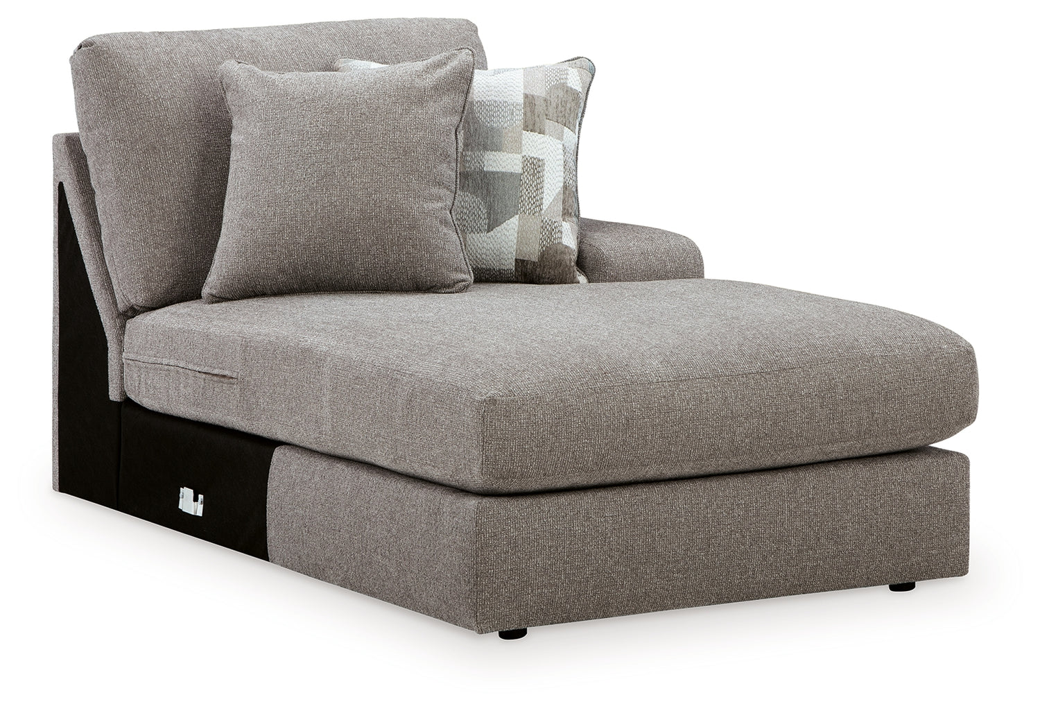 Lindon Smoke Right-Arm Facing Corner Chaise - 8470417
