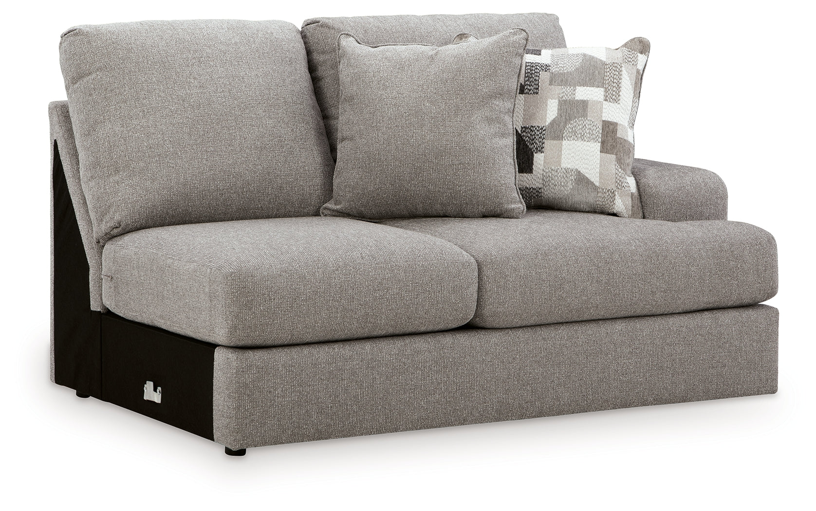 Lindon Smoke Right-Arm Facing Loveseat - 8470456