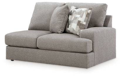 Lindon Smoke Right-Arm Facing Loveseat - 8470456