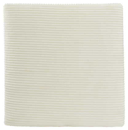 Lindyn 2-Piece Sectional with Ottoman in Ivory - PKG014502