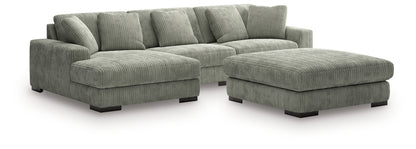 Lindyn 3-Piece Sectional with Ottoman - 21105U10