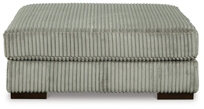 Lindyn 5-Piece Sectional with Ottoman in Fog from Ashley - Luna Furniture