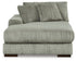 Lindyn Fog 3-Piece Sectional with Double Chaise - 21105S18
