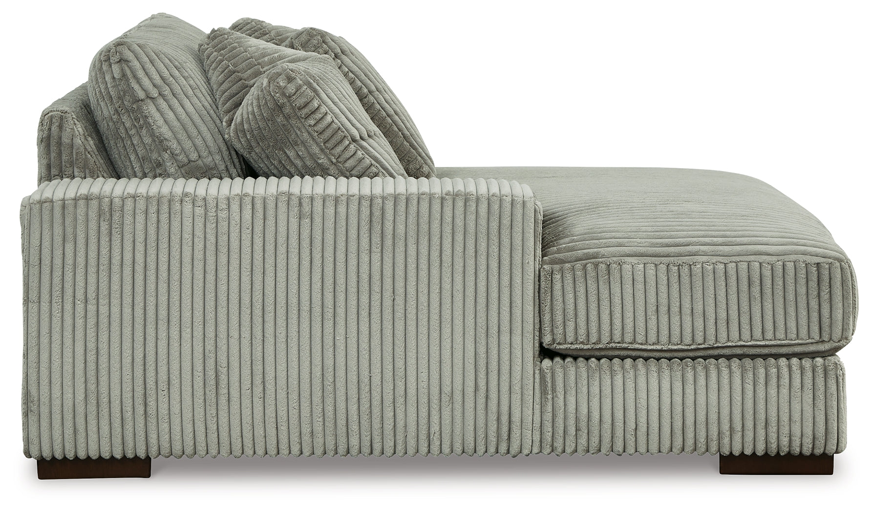 Lindyn Fog 3-Piece Sectional with Double Chaise - 21105S18