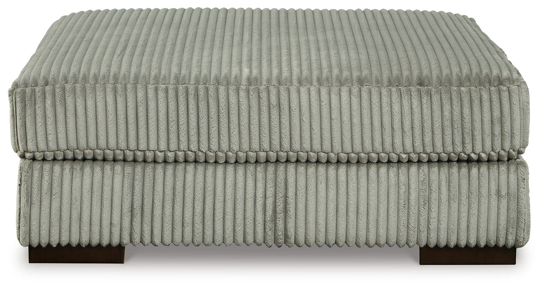 Lindyn Fog 4-Piece Sectional and Ottoman - 21105U7