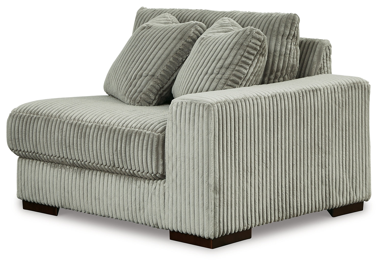 Lindyn Fog 4-Piece Sectional and Ottoman - 21105U7