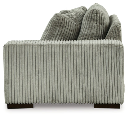 Lindyn Fog 4-Piece Sectional and Ottoman - 21105U7