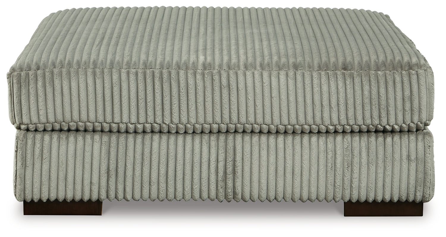 Lindyn Fog 5-Piece Sectional and Ottoman - 21105U8