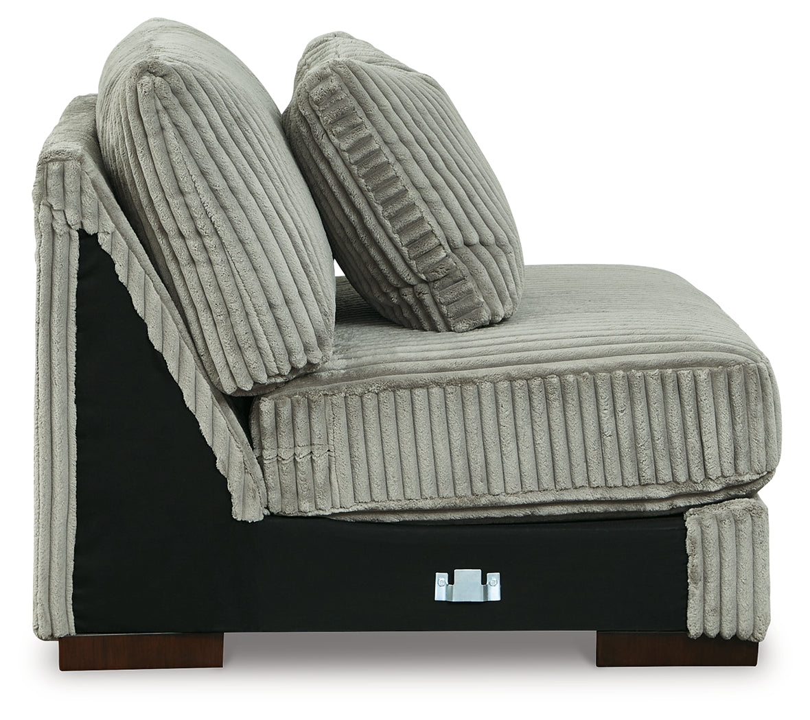 Lindyn Fog 5-Piece Sectional and Ottoman - 21105U8