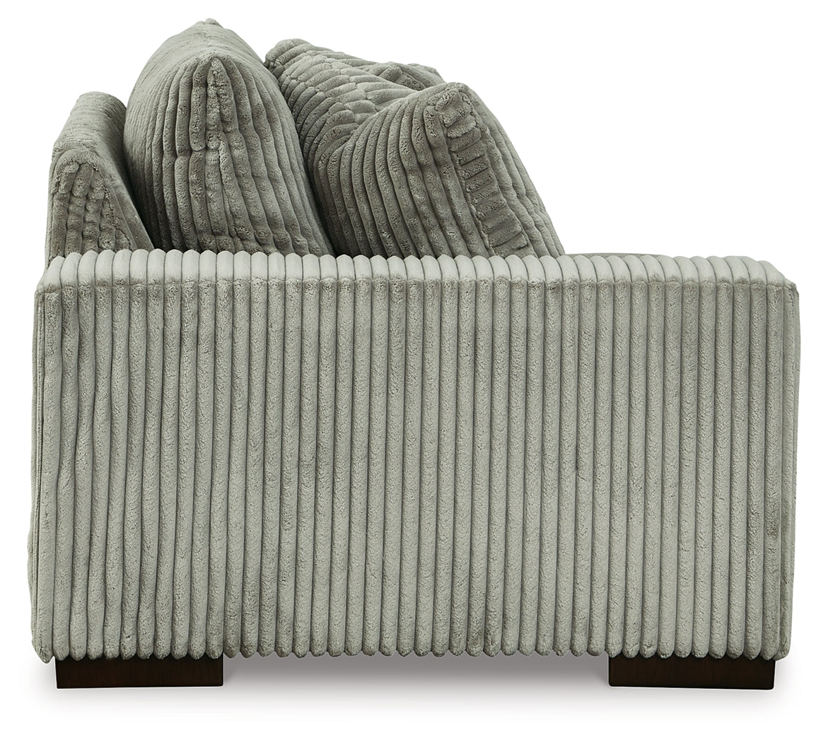 Lindyn Fog 5-Piece Sectional and Ottoman - 21105U8