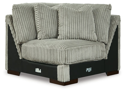 Lindyn Fog 5-Piece Sectional and Ottoman - 21105U8