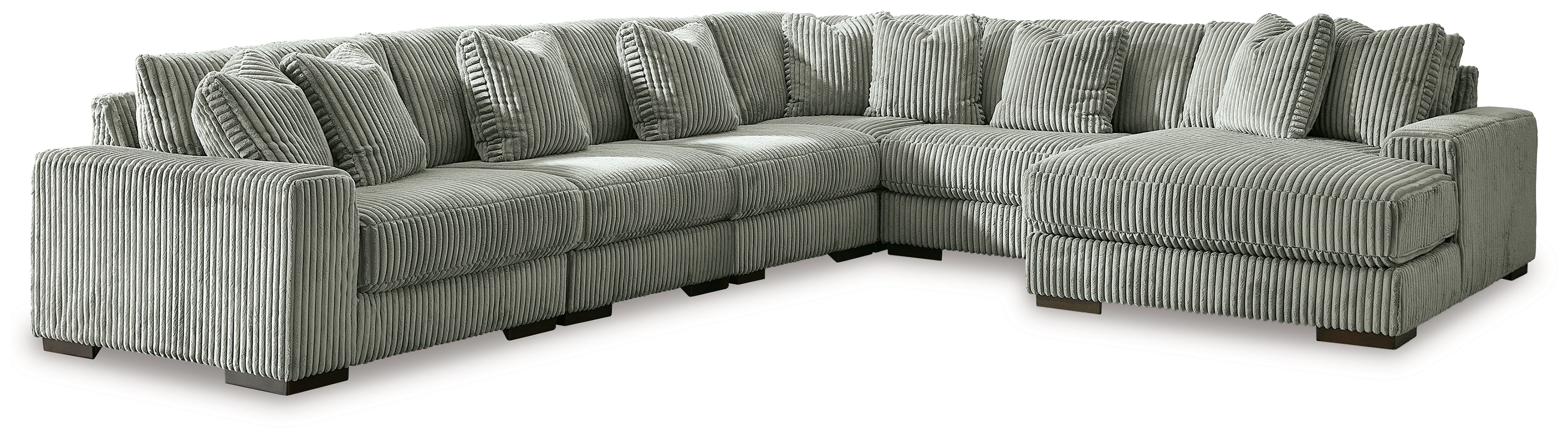 Lindyn Fog 6-Piece Sectional with Chaise - 21105S19