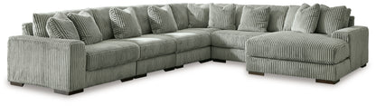 Lindyn Fog 6-Piece Sectional with Chaise - 21105S19