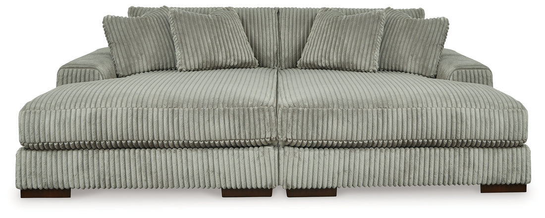 Lindyn  Super Chaise with Oversized Swivel Chair - 21105U5