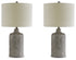 Linus Antique Black Table Lamp (Set of 2) - L117964X2