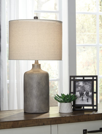 Linus Antique Black Table Lamp (Set of 2) - L117964X2
