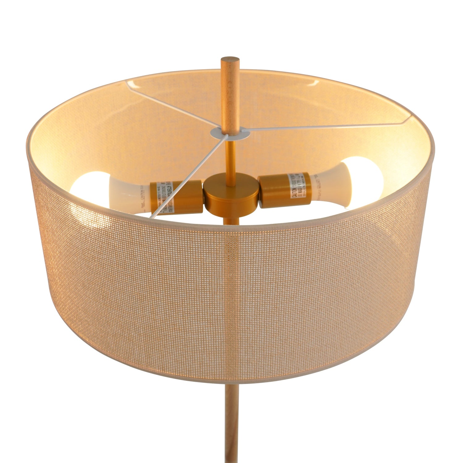Lirian Floor Lamp - Oak and Natural - FLL04103701