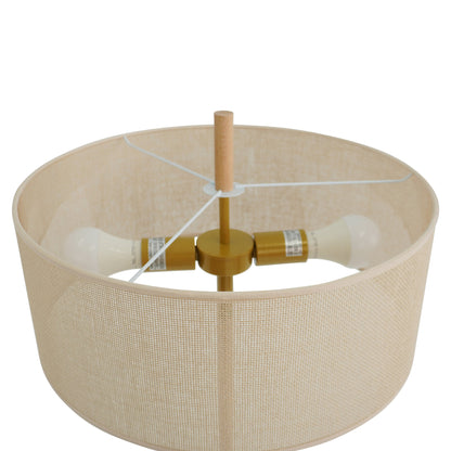 Lirian Floor Lamp - Oak and Natural - FLL04103701