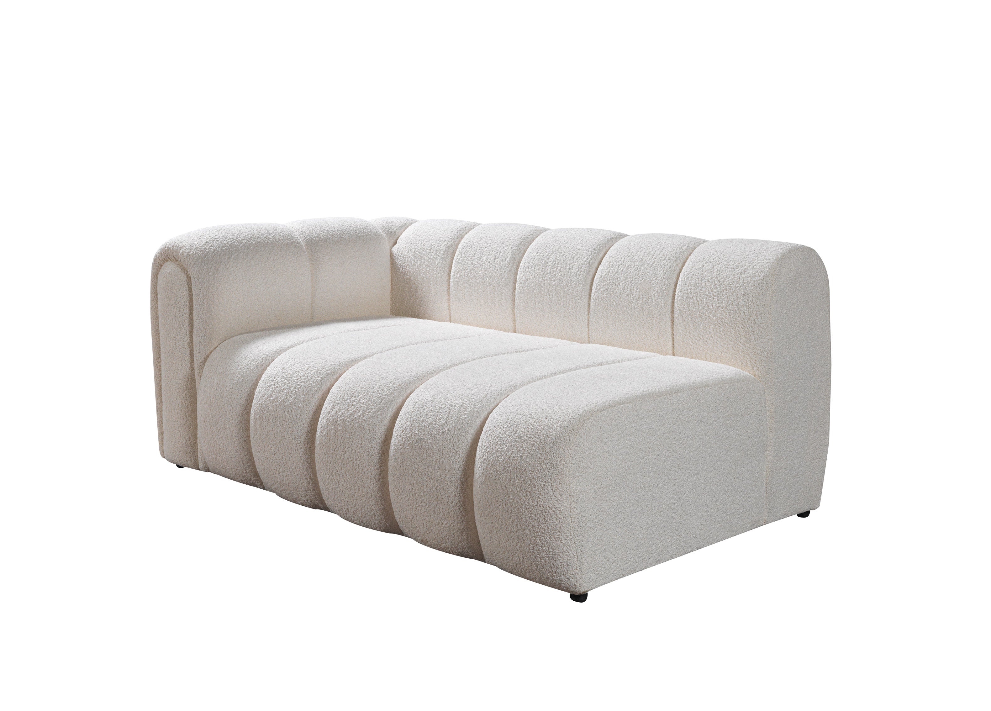 Lis Ivory Boucle RAF Sectional - LISIV-RSEC