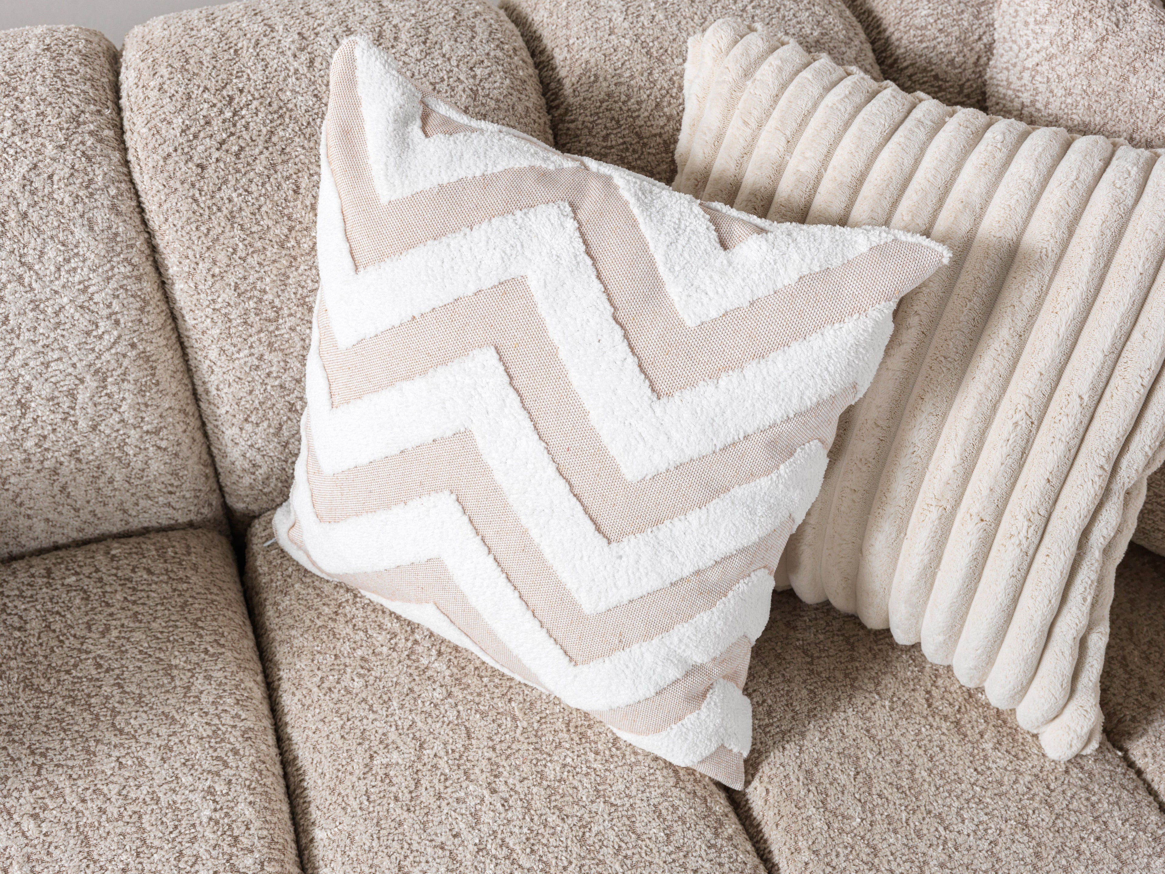 Lis Sand Boucle Double Chaise 147" Sectional - LISSAND-USEC