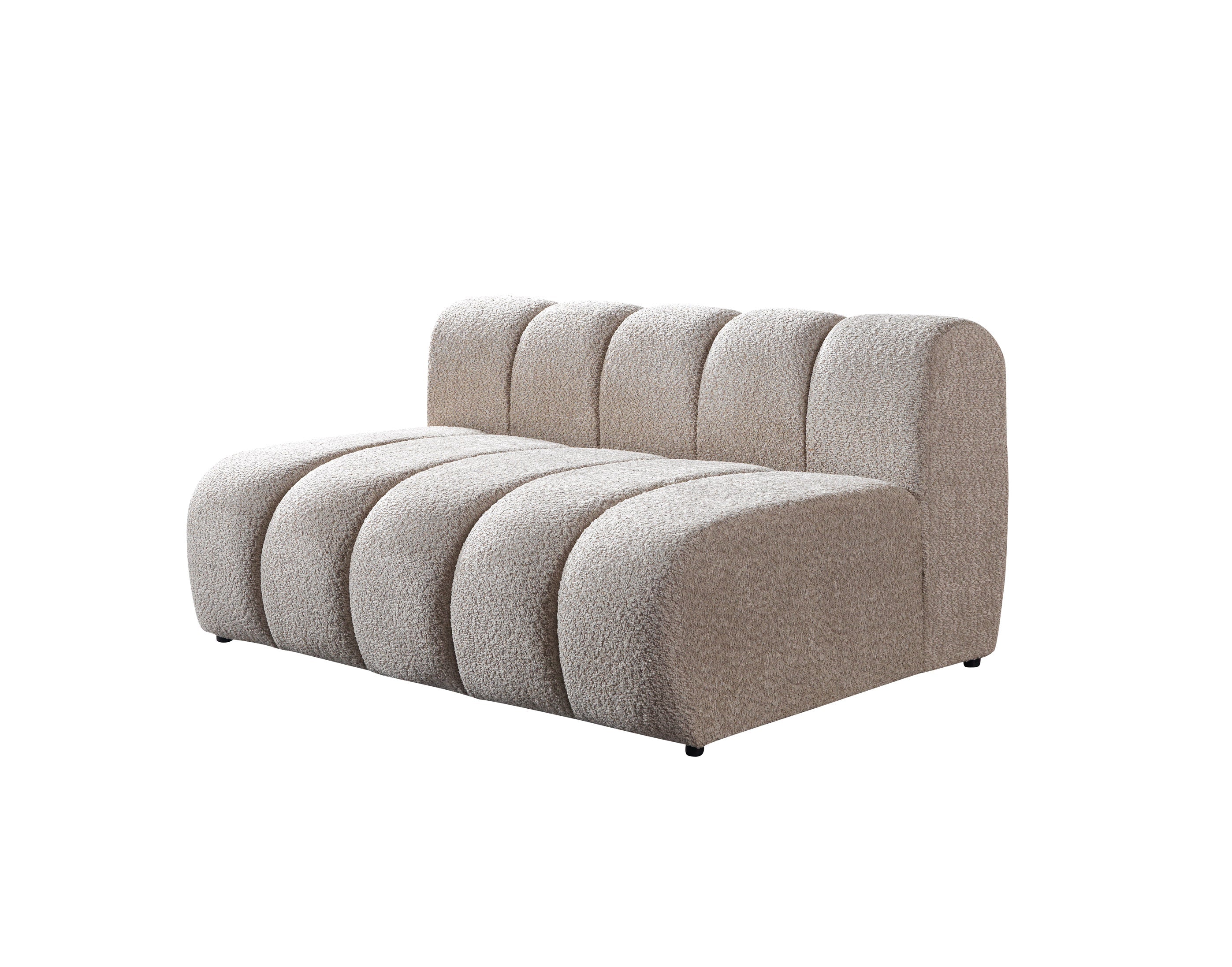 Lis Sand Boucle Double Chaise 147" Sectional - LISSAND-USEC