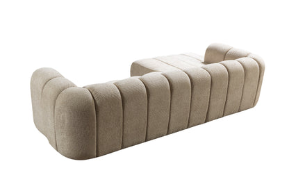 Lis Sand Boucle LAF 115" Sectional [ETA: 3/15] - LISSAND-LSEC