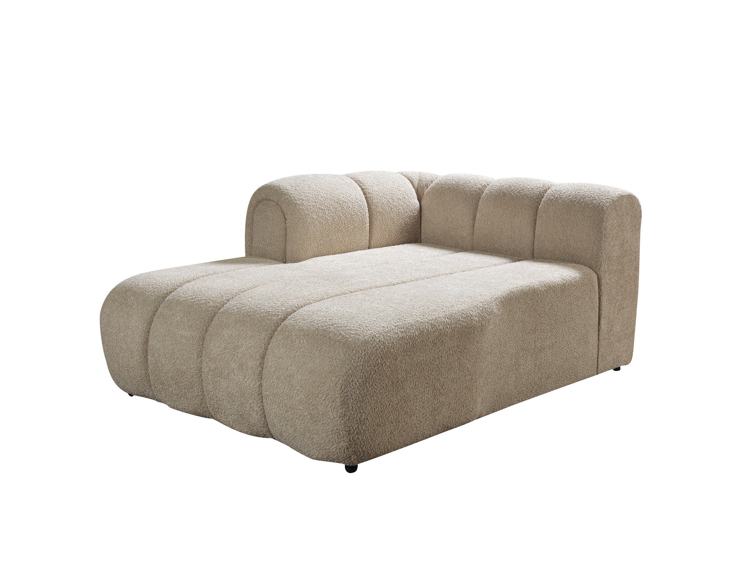 Lis Sand Boucle LAF 115" Sectional [ETA: 3/15] - LISSAND-LSEC