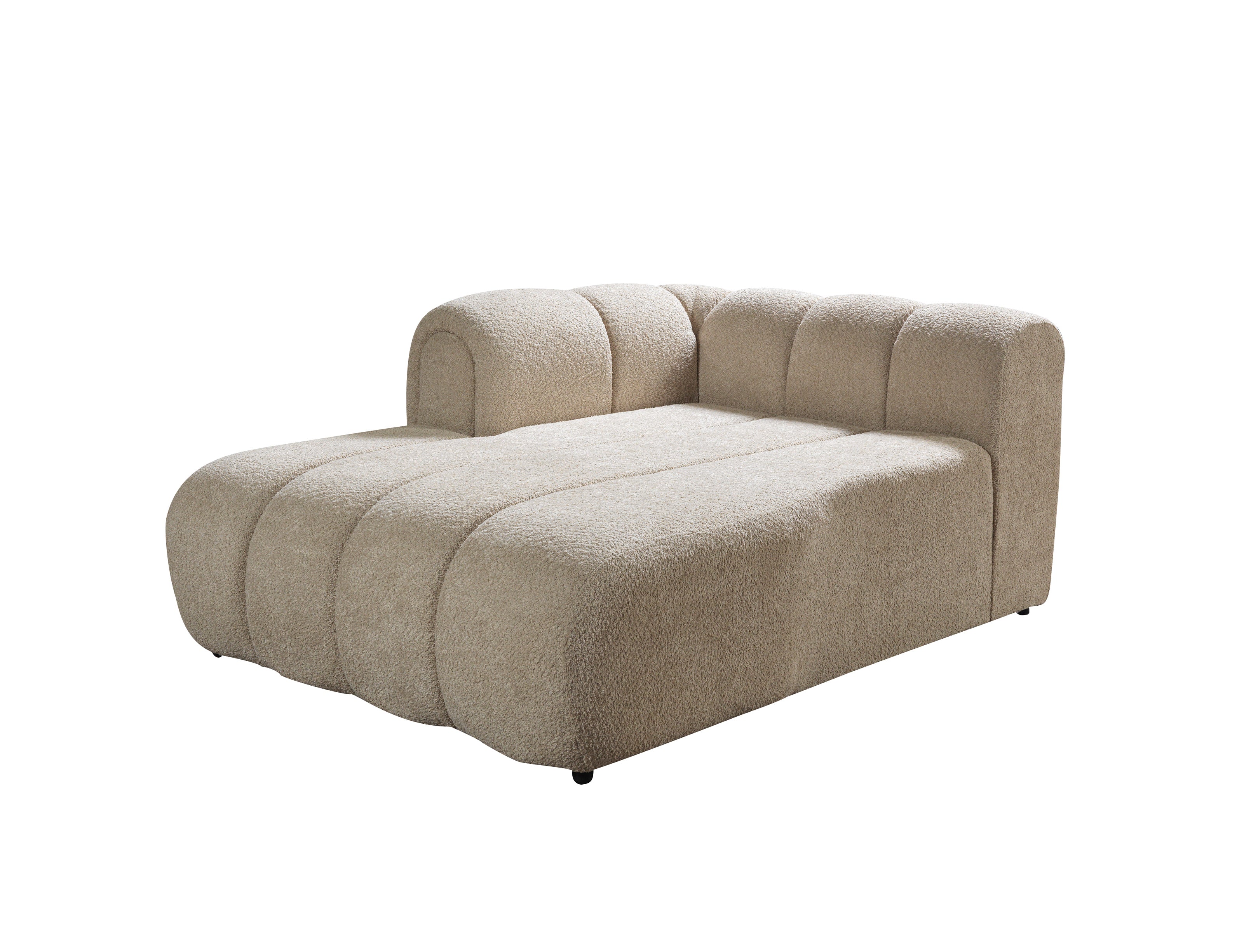 Lis Sand Boucle LAF 115" Sectional [ETA: 3/15] - LISSAND-LSEC