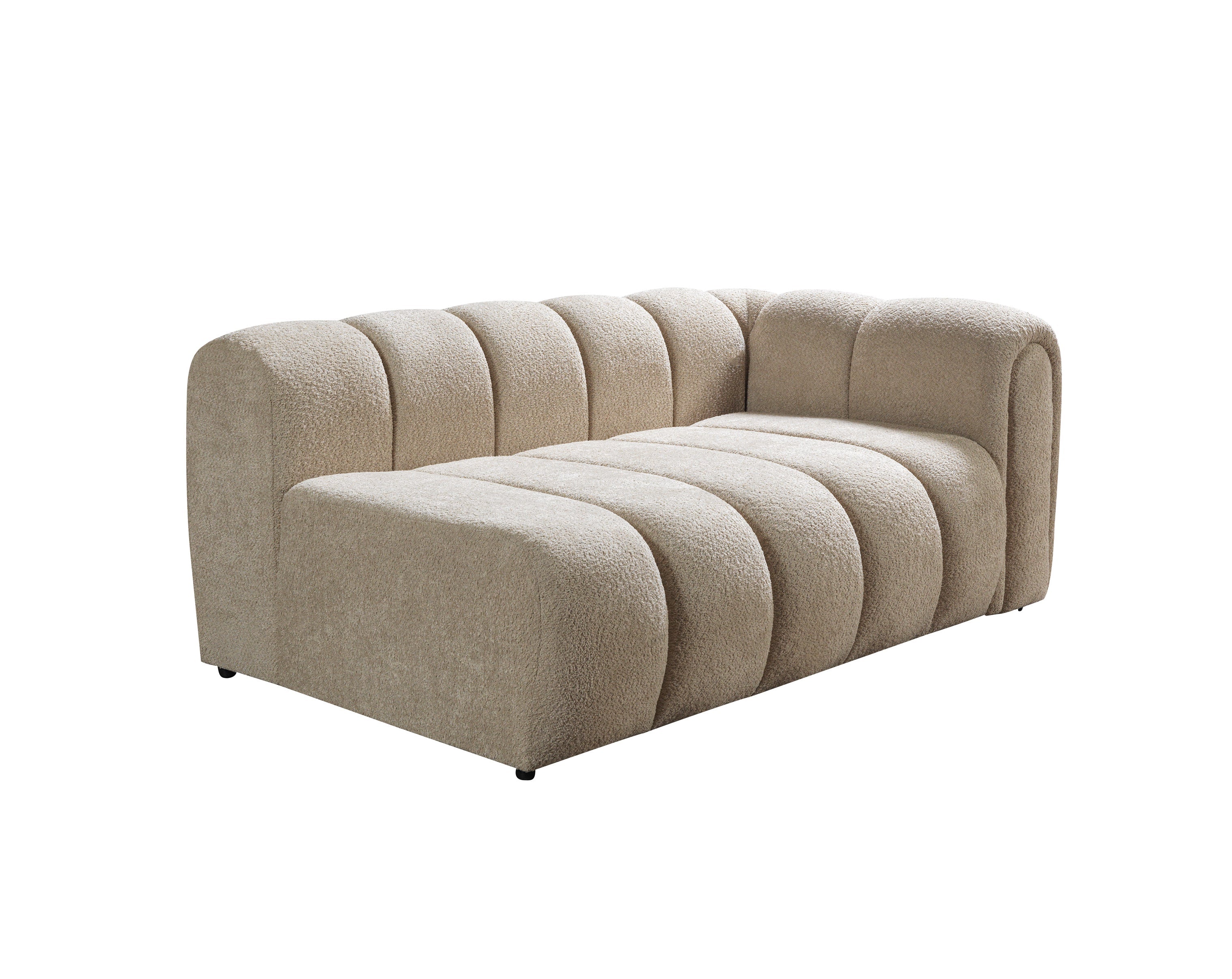 Lis Sand Boucle LAF 115" Sectional [ETA: 3/15] - LISSAND-LSEC