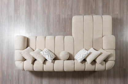 Lis Sand Boucle LAF 115" Sectional [ETA: 3/15] - LISSAND-LSEC