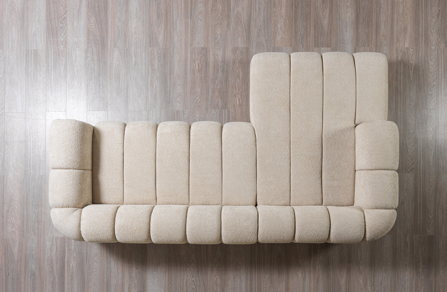 Lis Sand Boucle LAF 115" Sectional [ETA: 3/15] - LISSAND-LSEC